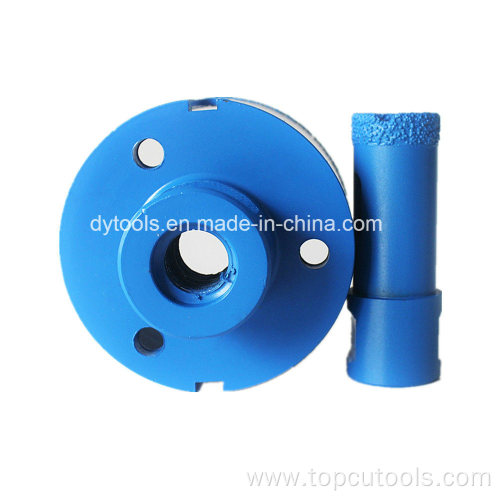 Vacuum Brazed Diamond Core Drill Bits for Porcelain